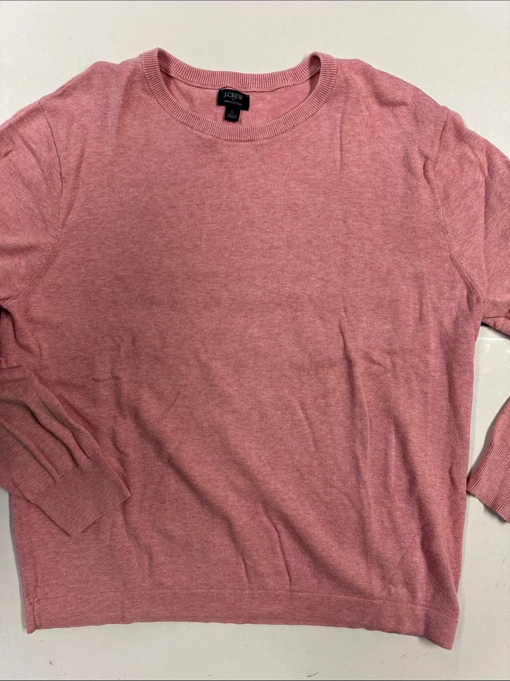 J. Crew Men’s Crewneck Sweater - Dusty Rose